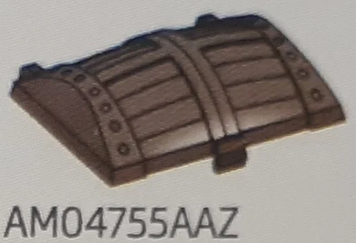Container: coffer lid in White, Snow (Camo)