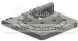 Door 4 x 2 x 4, hatch cover, type 02 in Gray, Light Camo (Metallic)
