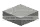 Tile 1 x 1 in Gray, Light