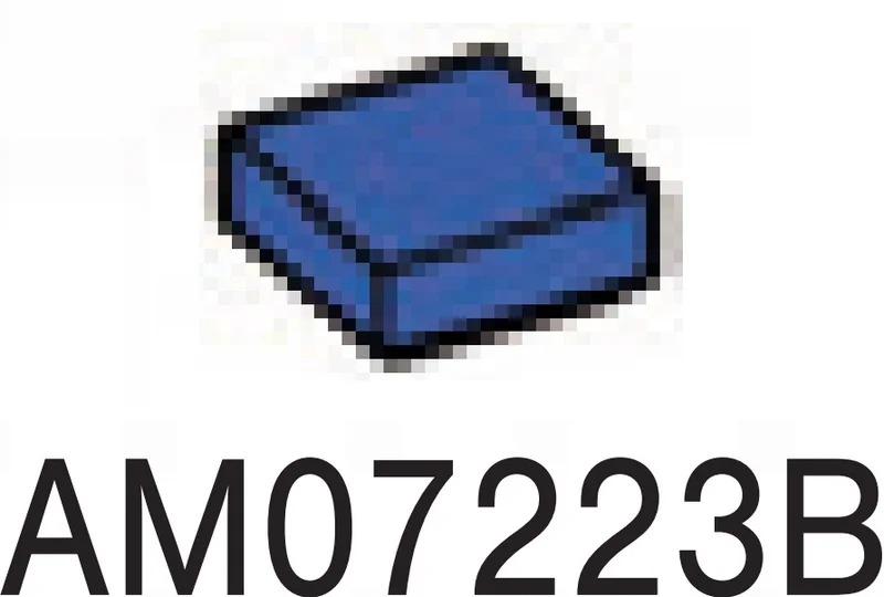 Tile 1 x 1 in Blue