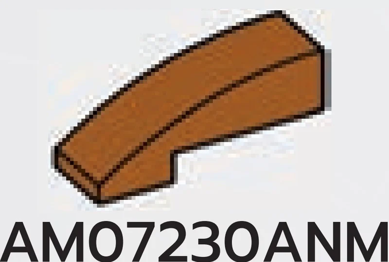 Slope brick 33 1 x 3 curved slope