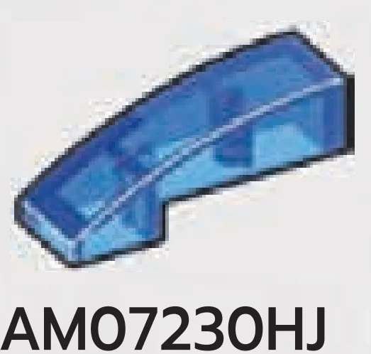 Slope brick 33 1 x 3 curved slope