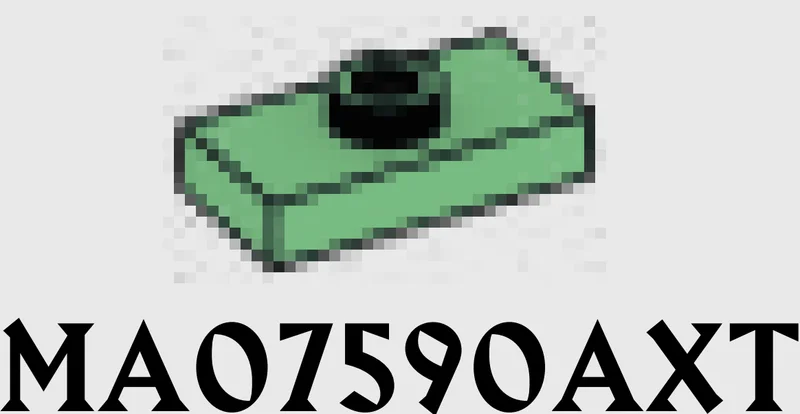 Plate Modified 1 x 2 with one stud, center in Green, Vertigris (Sand Green)