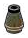 Cone 1 x 1 with open top