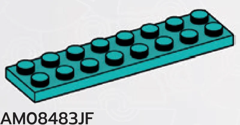 Plate 2 x 8