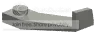 Plate 1 x 1 with airfoil, right in Gray, Dull