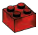 Brick 2 x 2 in Red (Camo)