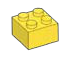 Brick 2 x 2 in Yellow
