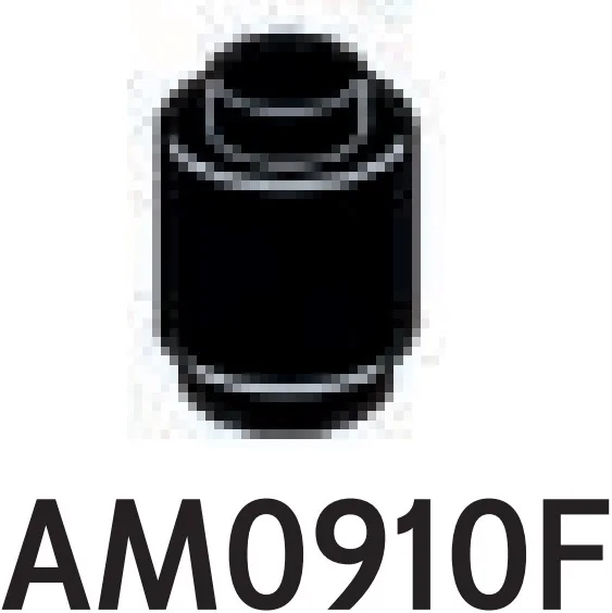Brick Round 1 x 1 with Solid Stud in Black