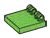 Hinge tile 2 x 2 with 4 fingers