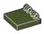 Hinge tile 2 x 2 with 4 fingers