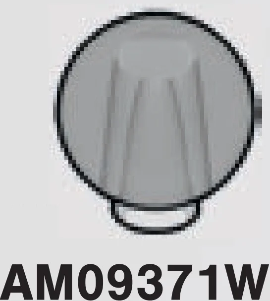 Fixture: ball 3 x 3 x 3 on 1 x 1 round plate in Clear (Translucent)