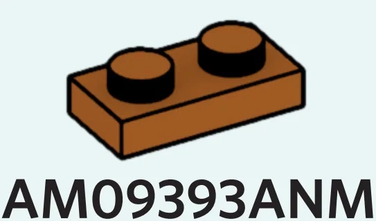 Plate 1 x 2