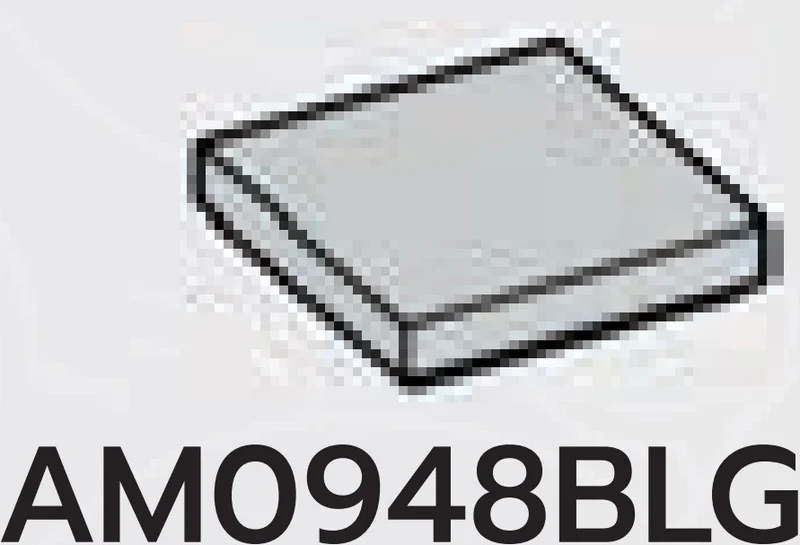 Tile 2 x 2 in Gray, Dull