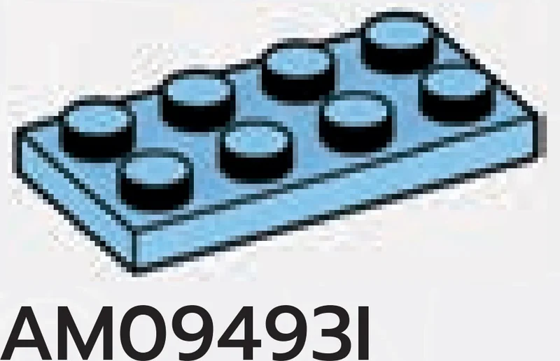 Plate 2 x 4