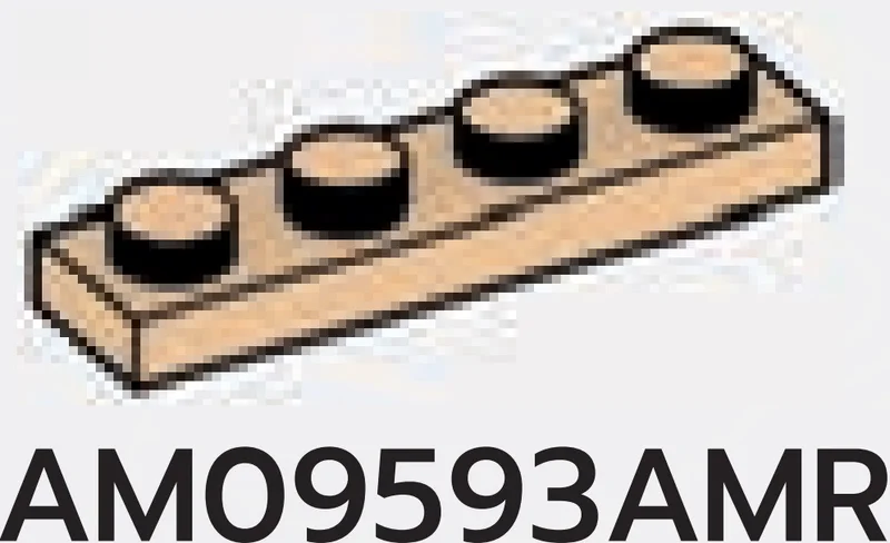 Plate 1 x 4