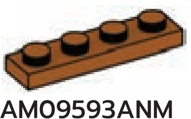 Plate 1 x 4
