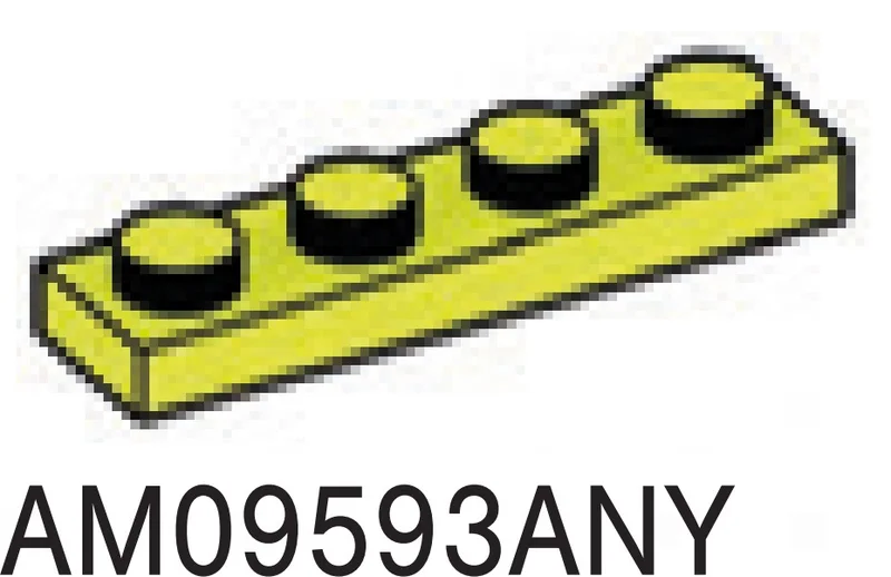 Plate 1 x 4