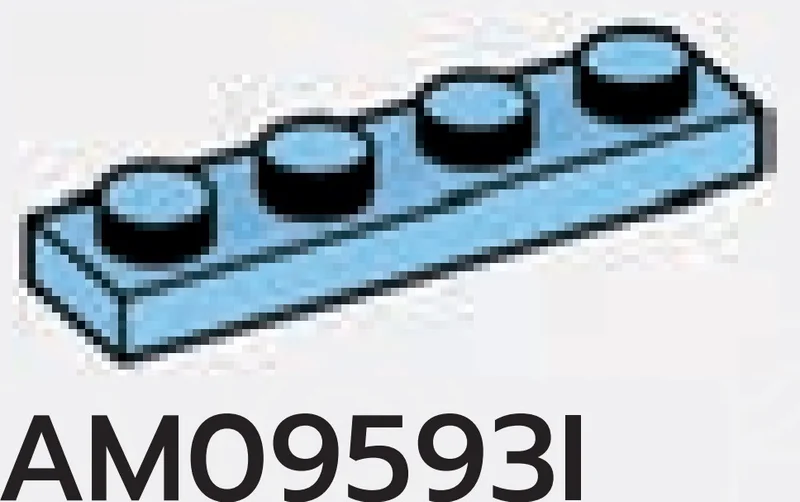 Plate 1 x 4