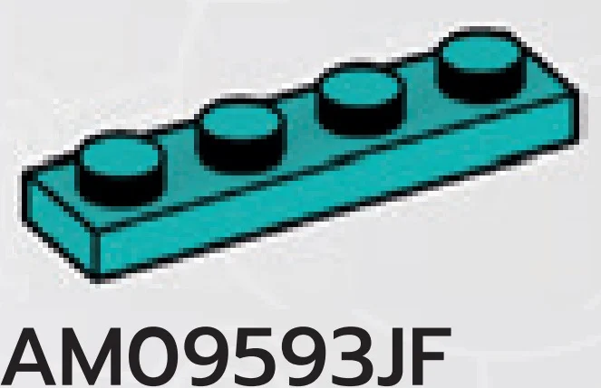 Plate 1 x 4