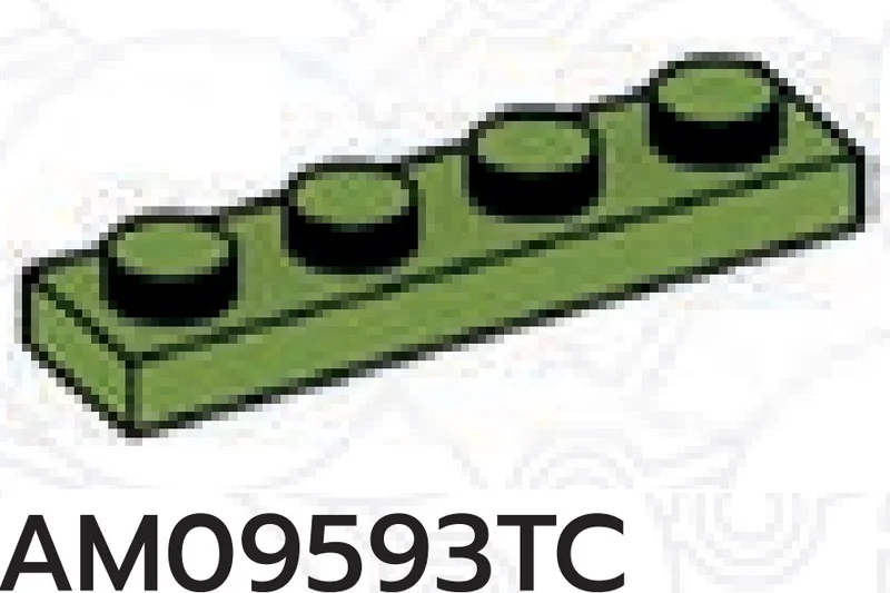 Plate 1 x 4