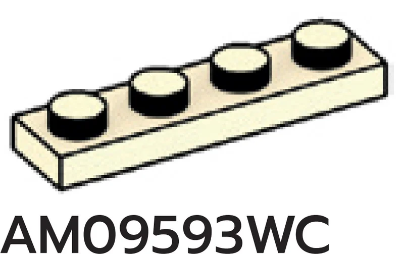 Plate 1 x 4