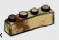 Brick 1 x 4 stone