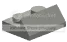 Slope plate 2 x 1 in Gray, Light