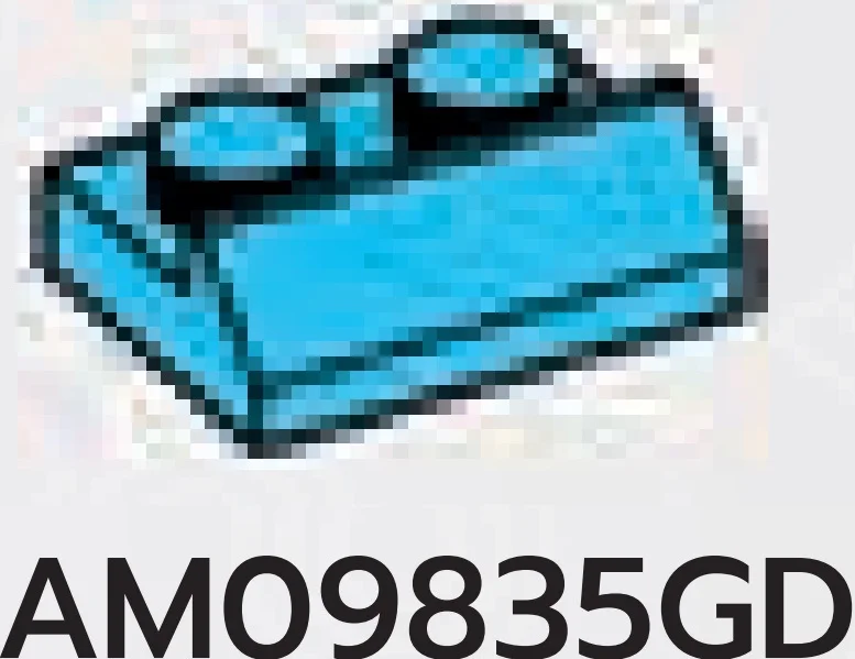 Slope plate 2 x 1