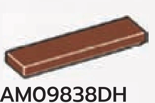 Tile 1 x 4 in Brown