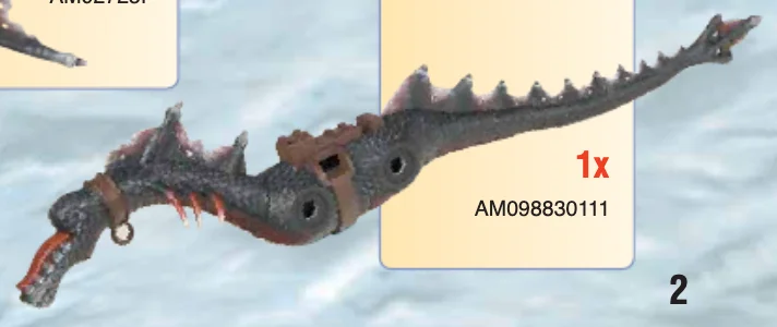 Body part: sea dragon's body, main