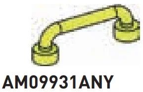 Bar 1 x 4 in Yellow, Electric