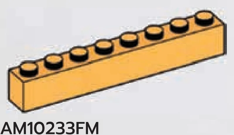 Brick 1 x 8 in Orange, Florida