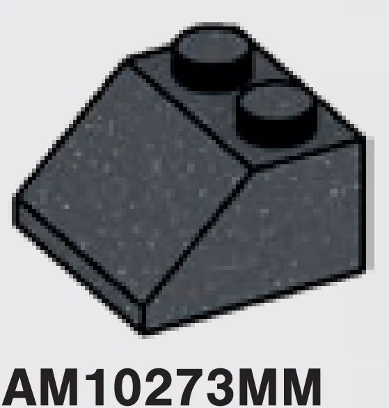 Slope 45 2 x 2 in Gray, Dark (Metallic)