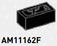 Hinge brick 1 x 1.33 x 2 lateral, base in Black