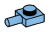 Plate Modified 1 x 1 with horizontal pin