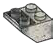 Slope brick 45 2 x 2 inverse in Gray, Light (Camo)