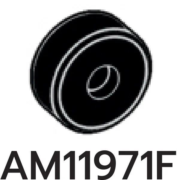 Wheel, Small: smooth tread in Black