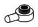 Plate 1 x 1 round with horizontal peg