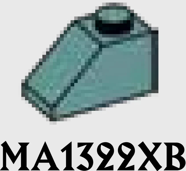 Slope Brick 45 1 x 2 in Blue, Pale Ocean