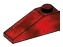 Slope brick 33 1 x 3 in Red (Camo)