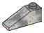 Slope brick 33 1 x 3 in Gray, Light (Camo)