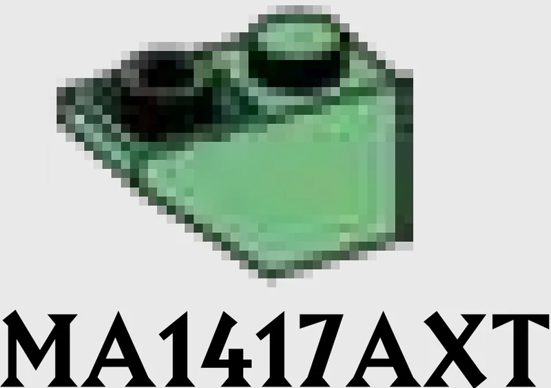 Slope Inverted Brick 45 1 x 2 in Green, Vertigris (Sand Green)