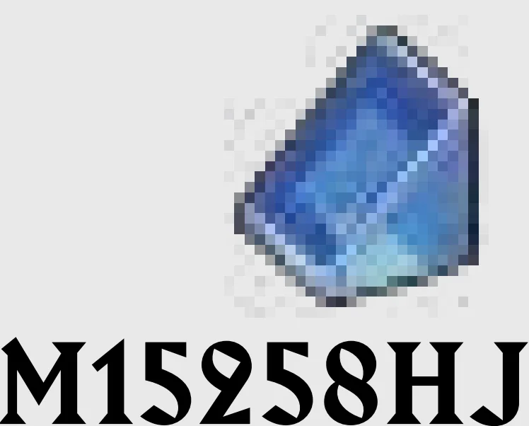 Slope 45 1 x 1 in Blue, Cyan (Translucent)