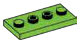 Plate Modified 2 x 4 with 4 studs