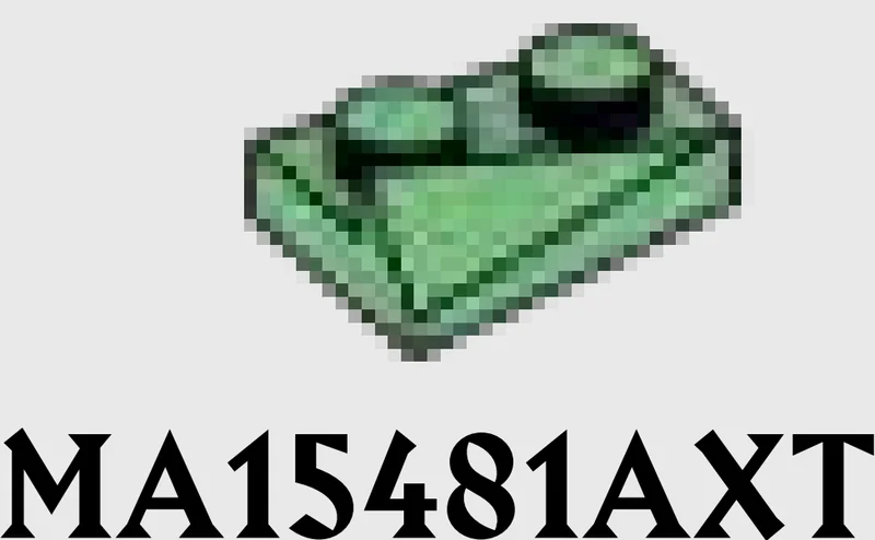 Slope plate 2 x 1, double-sloping, left in Green, Vertigris (Sand Green)
