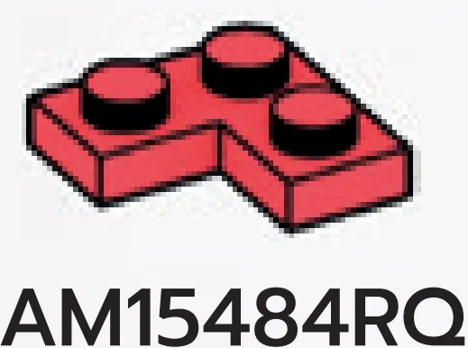 Plate 2 x 2 corner