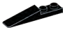 Slope plate 1 x 1 x 5 in Black