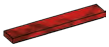 Tile 1 x 6 in Red (Camo)