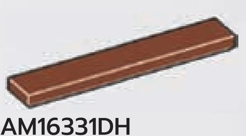 Tile 1 x 6 in Brown